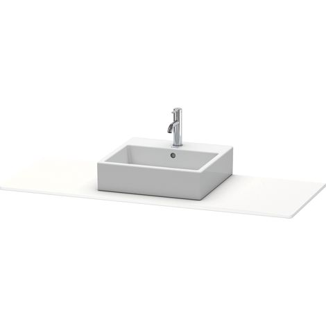 Consola Duravit XSquare, 1 hueco central, 1400x16x550mm,
