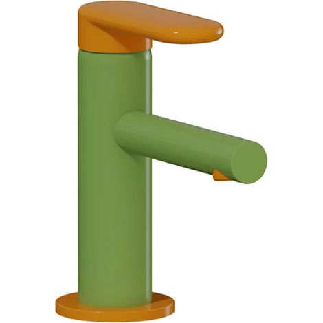 VitrA Sento Kids mezclador de lavabo amarillo y verde (1/5)