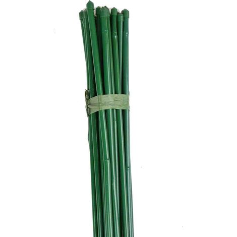Pack Tutor Bambú Plastificado - 25 unidades 60cm./6-8mm. (Altura x Diámetro) - (1/2)