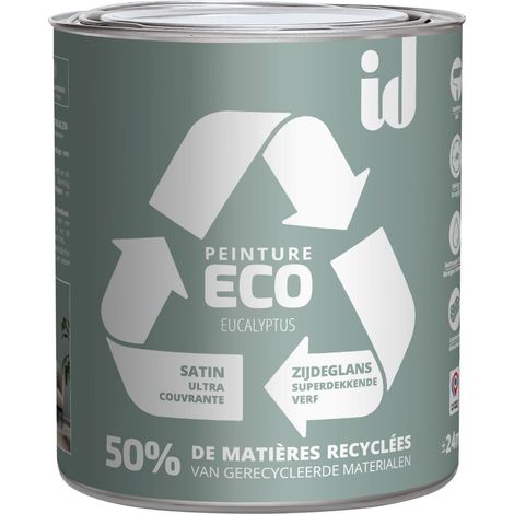 ID Peinture eucalyptus mur / plafond ID Eco satiné 2 l (1/2)
