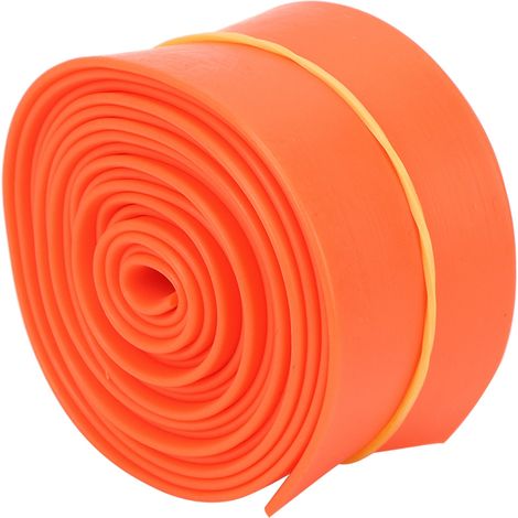 Ceinture de musculation élastique de 5 cm et 2,5 m avec boucles, pour femmes et filles, couleur orange. (1/5)