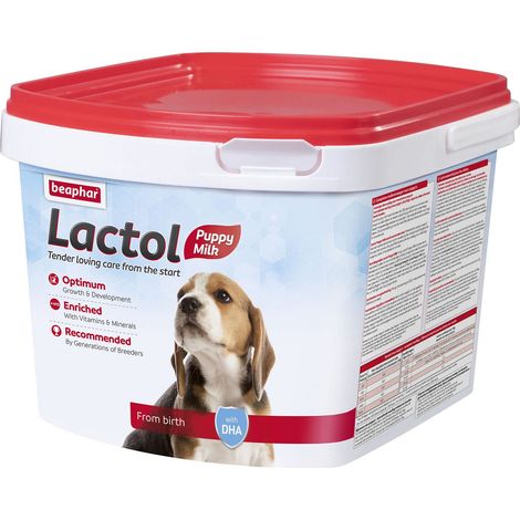 Beaphar Lactol, Latte in polvere per cuccioli, sostituzione del latte materno (1/4)
