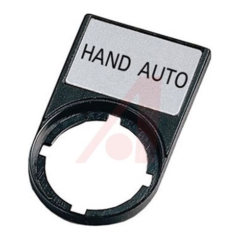 Support +étiquette HAND AUTO EATON M22S-ST-D11