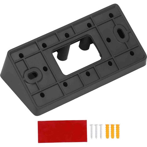 Video Doorbell Mounting Bracket, Video Doorbell Holder Wall Mount Video Doorbell Mounting Bracket No Drilling Adjustable Removal for Homes Apartments Office (1/5)