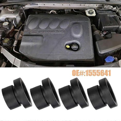 2025 4 pièces Tdci Couvercle supérieur de moteur diesel œillet tampon en caoutchouc pour Ford Mondeo Mk4 4 Focus 2 Mk2 C Max Galaxy S Max (1/5)