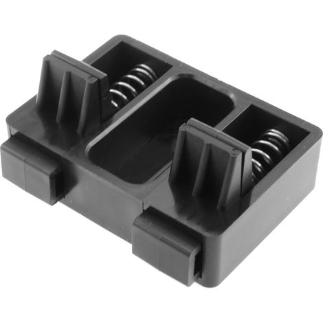 Pince ressort 75x50x34mm ABS noir, pour électricité et câble (1/5)