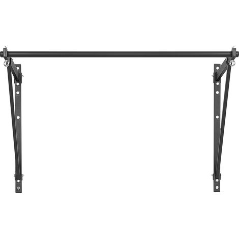 Mophorn Barra per trazioni da parete con profondità regolabile 559/762 mm,ideale per l'allenamento della parte superiore del corpo,struttura in acciaio resistente, supporta un carico massimo di 200 kg
