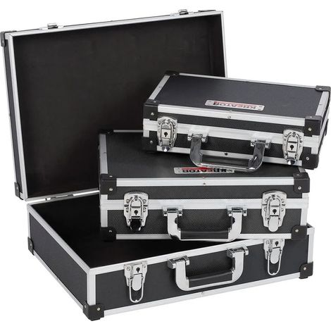 Werkzeugkasten Varo krt640401b Aluminium 3 Einheiten (1/3)