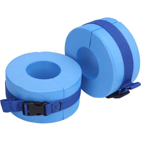 2 pièces Brassards Flottants EVA pour Aquagym, Ceintures de Flottaison Cheville-Bras à Fermeture Rapide (1/5)