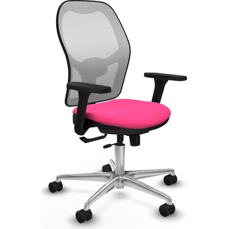 Sedia da ufficio piqueras y crespo Jorquera rosa similpelle (1/2)