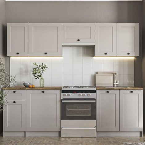 Cuisine moderne couleur cachemire 240 cm FARMER (1/3)