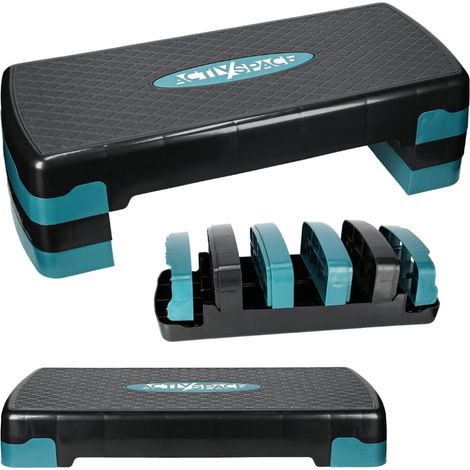 Stepper für Fitness-Aerobic-Übungen, 3 Stufen – modular