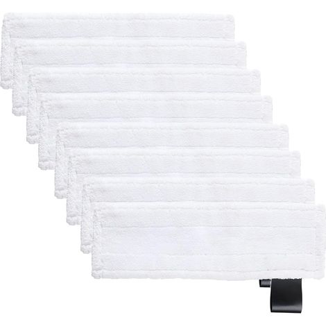 8 Mikrofasertücher für Kärcher SC5 SC3 Easy Fix, Ersatztücher für Kärcher Dampfreiniger, Mikrofasertücher für Kärcher Easy Fix SC2 SC3 SC4 SC5, Kärcher Bodendüsen-Reinigungstücher (1/5)