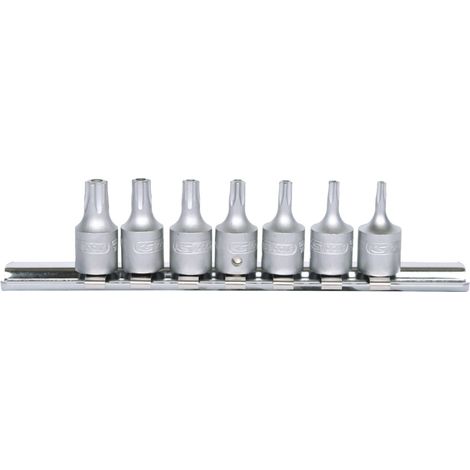 KS TOOLS 1/4' Jeu de douilles de vissage,5pans percé,7 pcs ( 911.1470 ) (1/5)