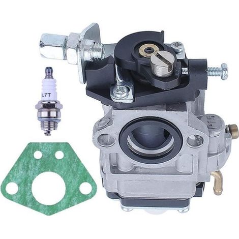 Adefol Carburateur avec joint pour 43cc 49cc Débroussailleuse Bougie dallumage (1/4)