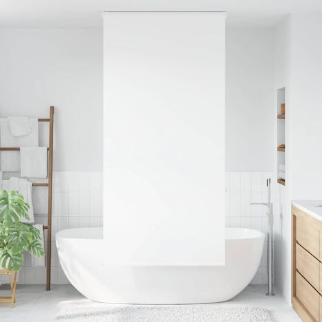 Store enrouleur de douche avec cassette largeur du tissu 96 cm (1/5)