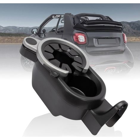 Getränkehalter Mittelkonsole für Benz 2007-, Smart Fortwo 451 A4518100370, Becherhalter, Schwarz (1/4)
