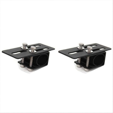 Support de montage universel pour barre lumineuse LED sur galerie de toit (2 pièces)