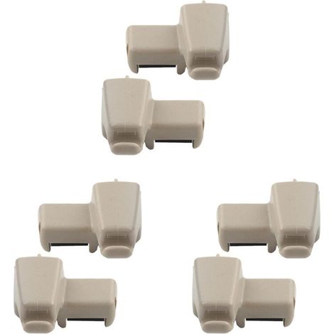 Seis clips para parasol interiores para Land Rover L322 (2003-2012), clips de fijación para parasol EGP000050NUG EGP000040NUG