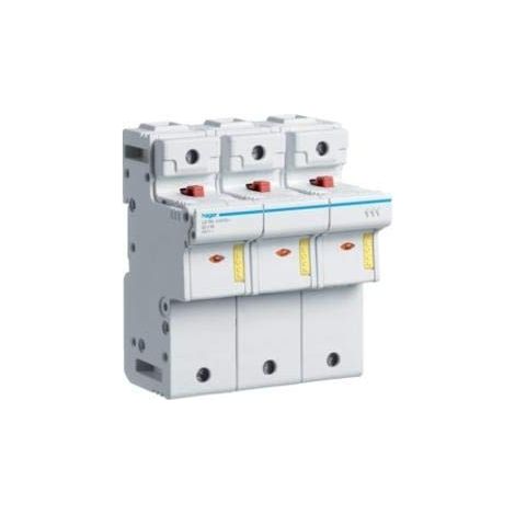 HAGER - PORTE FUSIBLE 22 X 58 100 A 3 PÔLES LR703