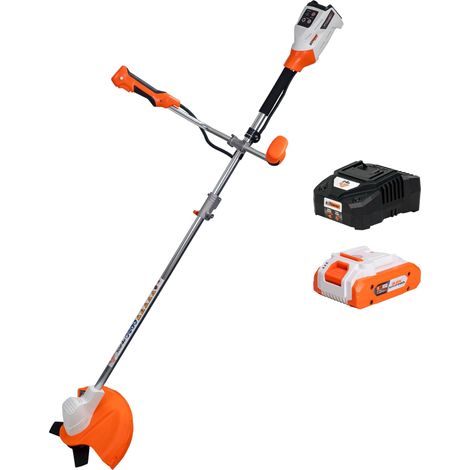 Débroussailleuse à Batterie 3024e – Moteur sans Balais, Largeur de Coupe 300 mm (Fil) / 255 mm (Lame), Poignées Ergonomiques, Batterie 20V Li-ION 4Ah et Chargeur Inclus (1/5)