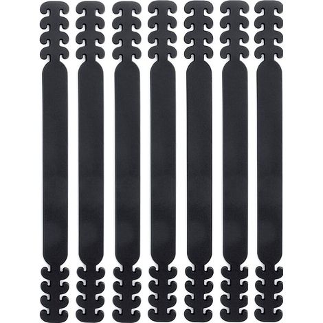 Accesorio para mascarillas: 7 ganchos para colocar detrás de la cabeza, extensor de mascarilla para niños y adultos. (1/5)