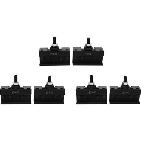 6 Pièces 250-001 0Xa Outil de Changement Porte-Outil de Rotation Matériau en Acier (1/5)