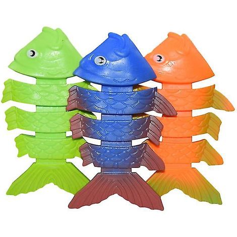 Lot de 3 jouets de piscine