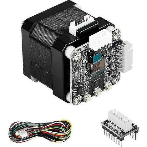 SERVO42C 42 Contrôleur de moteur pas à pas en boucle fermée, kit CNC ultra-silencieux, remplacement pour TMC2209, accessoires pour imprimante 3D A kns (1/5)