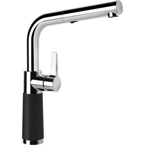 Schock Küchenarmatur SC-540 Chrom/Cristalite ausziehbarer Auslauf Onyx GON (1/2)