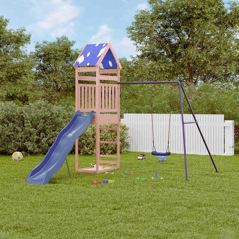 Outdoor Playset Solid Wood Douglas vidaXL (1/5)