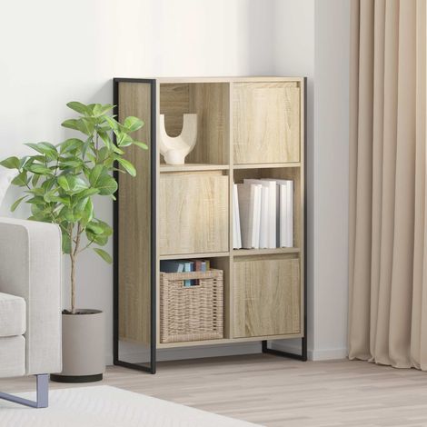 vidaXL Armadio per Libri Sonoma 68 x 30 x 108.5 cm Legno