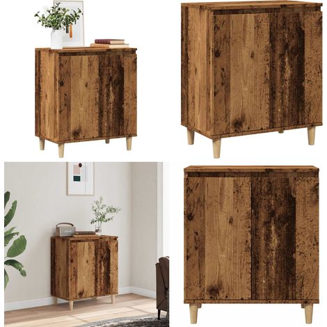 vidaXL Sideboard Altholz-Optik 60x35x70 cm Holzwerkstoff (1/5)