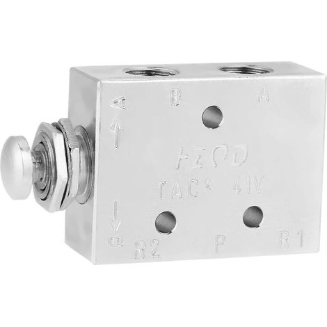 TAC2-41P Bouton pneumatique 2 positions 3 voies, interrupteur marche/arrêt Va YOU (1/5)