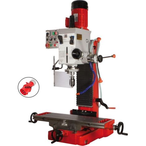 BOHRMASCHINE FRÄSMASCHINE METALLBEARBEITUNG HOLZMANN ZX7050 400V