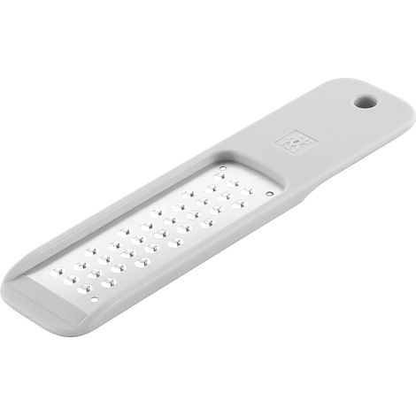 ZWILLING Mini Grattugia Z-Cut, Lama di acciaio inox, Custodia di plastica, Tecnologia a lame bidirezionali, Grigio (1/4)