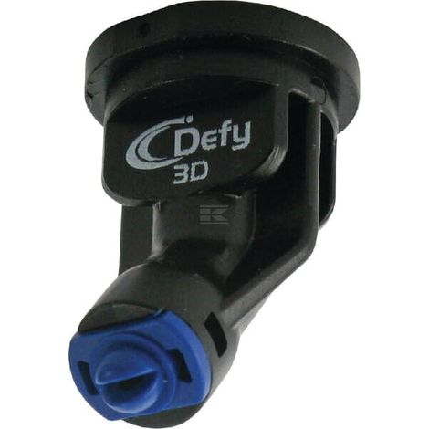 Tobera anti-deriva venturi simple chorro plano DEFY 80掳 03 azul pl谩stico HYPRO 30Q396703