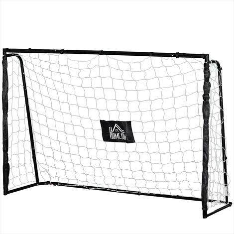But de football De 186 x 62 x 123 cm métal avec filet PE (1/5)