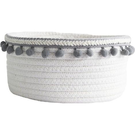 Pochette de rangement en tissu coton et peluche pour le rangement (1/3)