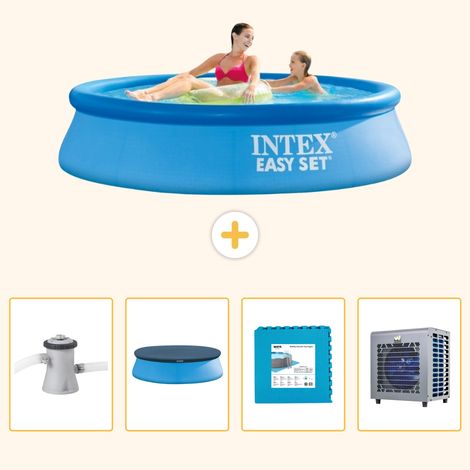 Intex Piscine Easy Set Ronde - 244x61 cm - 5-pièces S290 (1/5)