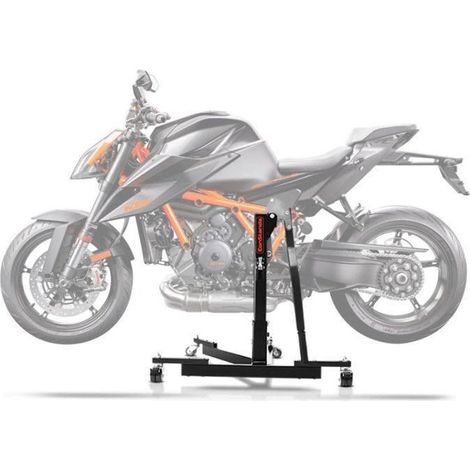 Zentralheber Motorrad - ConStands Power-Evo - Kompatibel mit KTM 1290 Super Duke R - Tragfähigkeit 300 kg - Leicht 17 kg