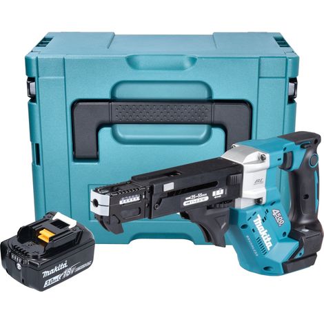 Makita DFR 552 F1J Avvitatore a batteria con caricatore 18 V 25 - 55 mm Brushless + 1x batteria 3,0 Ah + Makpac - senza caricabatteria