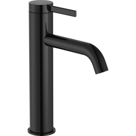 ROCA A5A3C9ECN0 ONA Grifo Monomando Lavabo con Caño Mezzo Desagüe Click-Clack Cold Start Negro Titanio - ref: A5A3C9ECN0 (1/2)