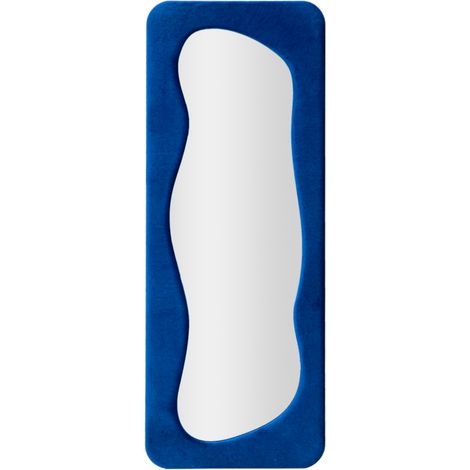Specchio da parete in legno blu, 60x4x160 cm – Theodor (1/5)