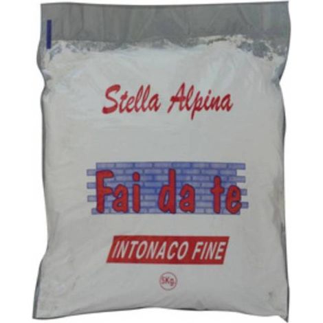 4 x INTONACO GRANA FINE DA 5 KG SELF-SERVICE