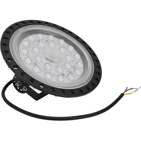 Lot IP65 UFO LED pour éclairage industriel commercial, étanche, 100W 220V, haute luminosité, économique, entrepôt, certifié breveté. (1/5)