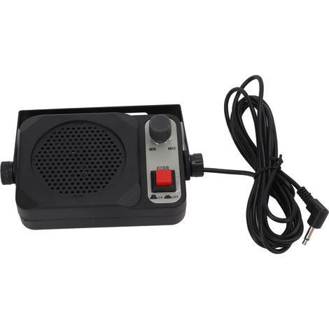 Talkie-walkie haut-parleur externe 8 ohms son puissant Hifi volume réglable pour YAESU KENWOOD radio (1/5)