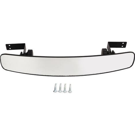 Rétroviseur incurvé pour chariot de golf Club Car - Vue large et claire, remplacement facile à installer (1/5)