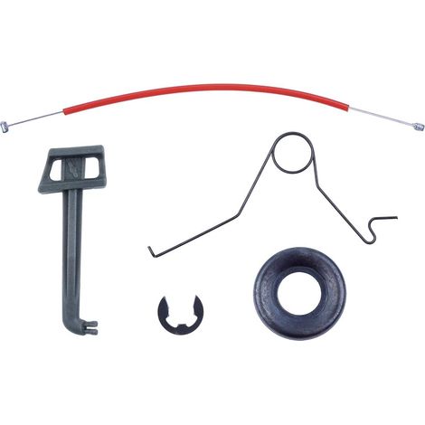 Jeu de réglage du câble de papillon d'accélérateur, du ressort, du câble de starter pour tronçonneuse à essence Husqvarna 362 365 371 372 503 71 76-01 (1/5)