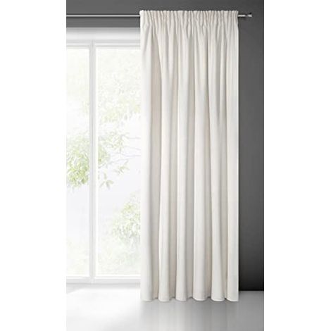 Tenda per villa pronta all'uso, 140x270 cm, color crema (1/4)
